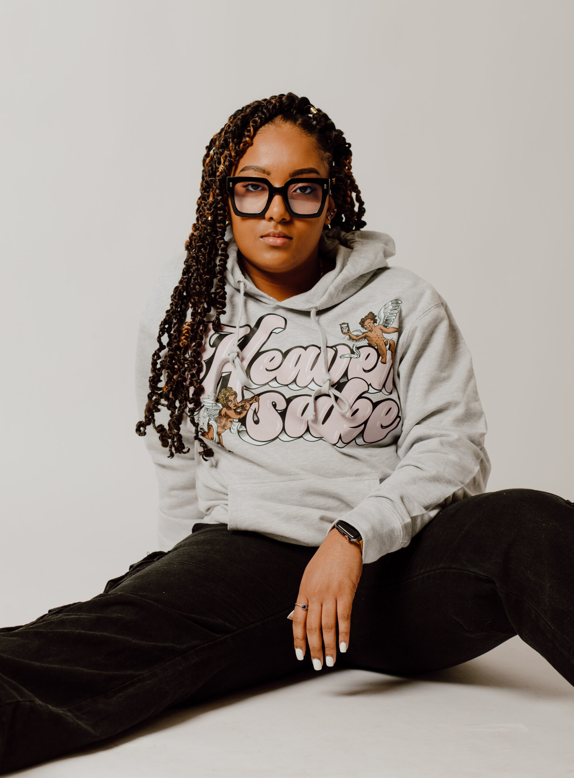 Two Angels Hoodie - For Heaven's Sake Clothing